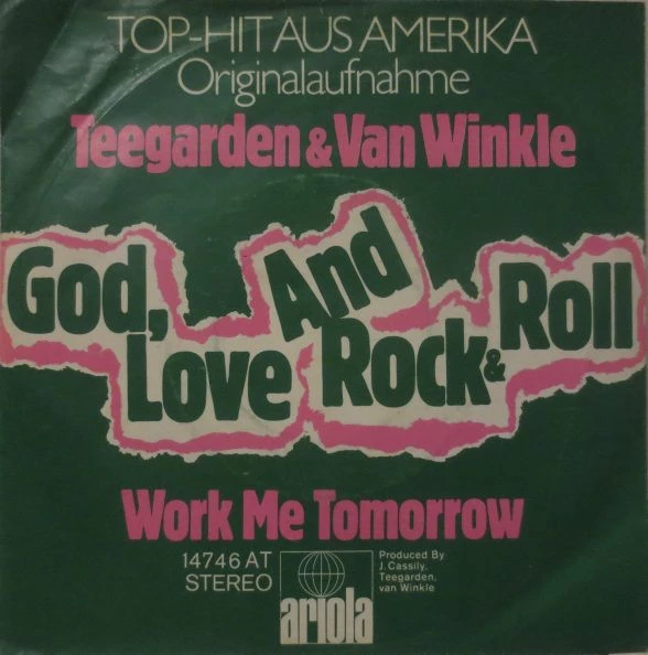 Item God, Love And Rock & Roll / Work Me Tomorrow product image