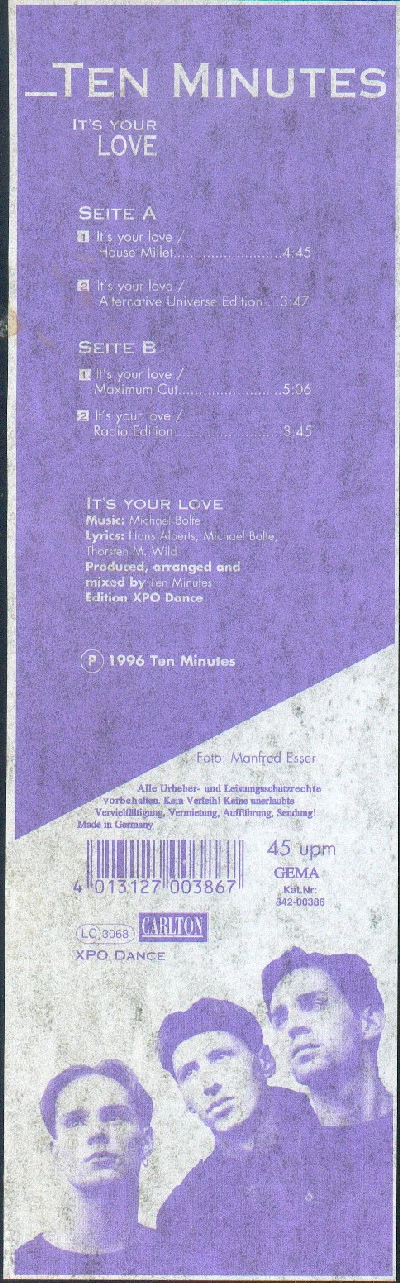 Item It's Your Love product image