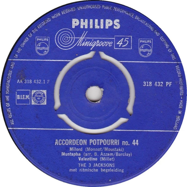 Accordeon Potpourri No. 44 / Accordeon Potpourri No. 44