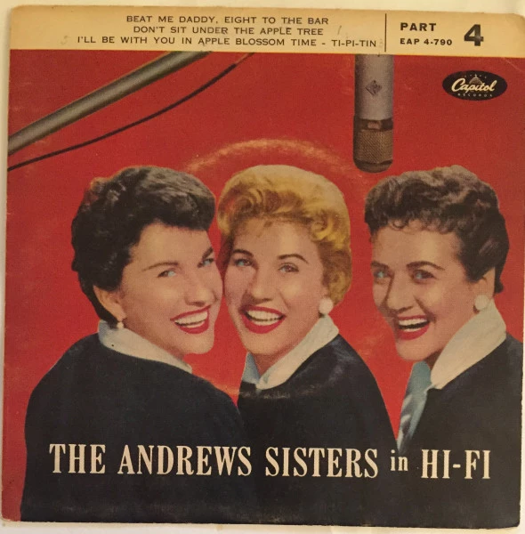 Item The Andrews Sisters In Hi Fi Part 4 / Don't Sit Under The Apple Tree product image