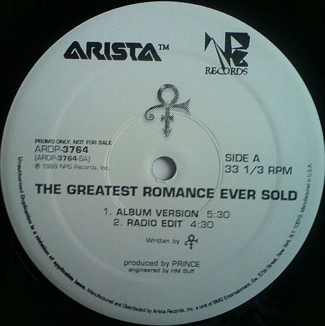 Item The Greatest Romance Ever Sold product image