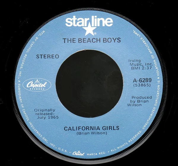 California Girls / Let Him Run Wild