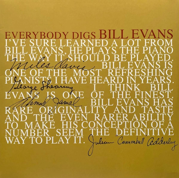 Item Everybody Digs Bill Evans product image