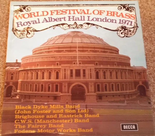 World Festival Of Brass, Royal Albert Hall, 1971