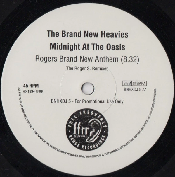 Item Midnight At The Oasis (The Roger S. Remixes) product image
