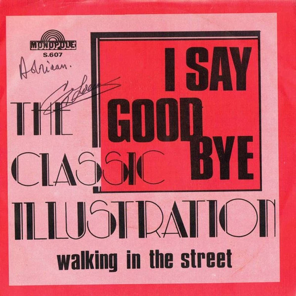 Item I Say Goodbye / Walking In The Street product image