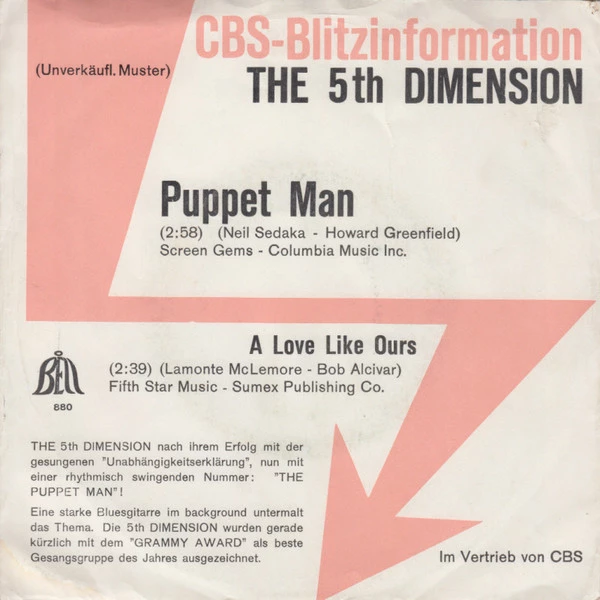 Puppet Man / A Love Like Ours