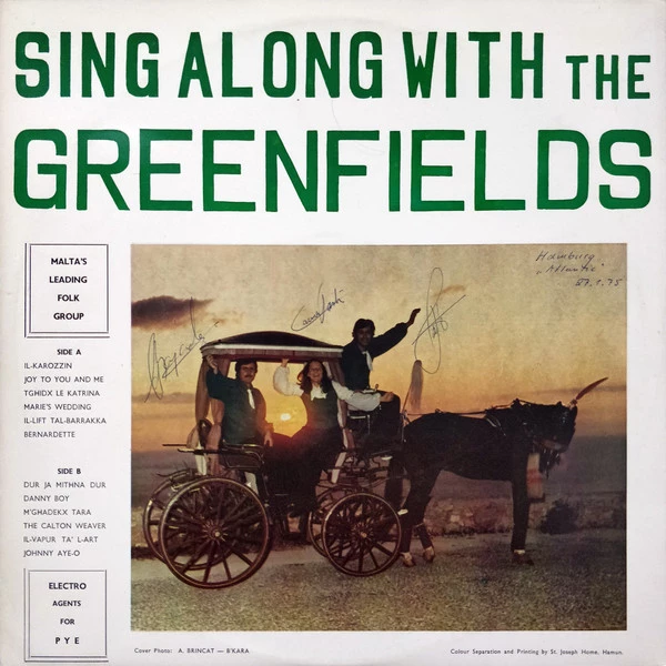 Item Sing Along With With The Greenfields product image