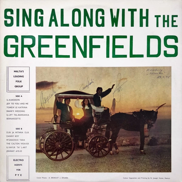 Sing Along With With The Greenfields