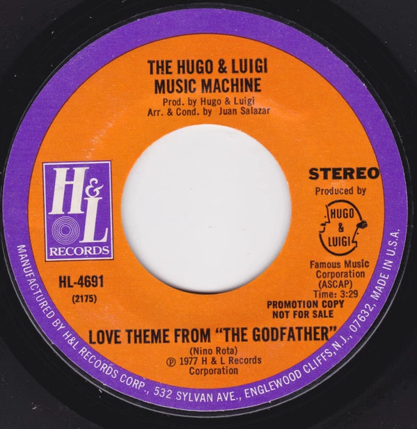 Item Love Theme From "The Godfather" / Love Theme From "The Godfather" product image