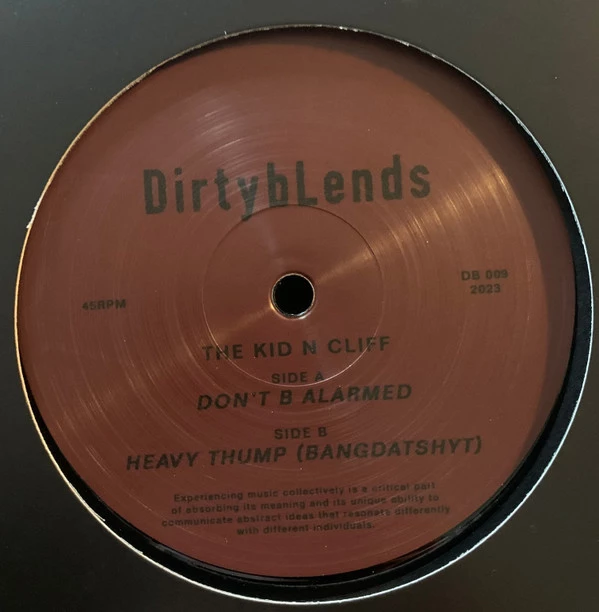 Item Don't B Alarmed / Heavy Thump (Bangdatshyt) product image