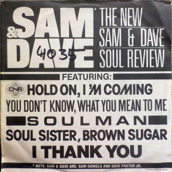 The New Sam & Dave Soul Review / Hold On