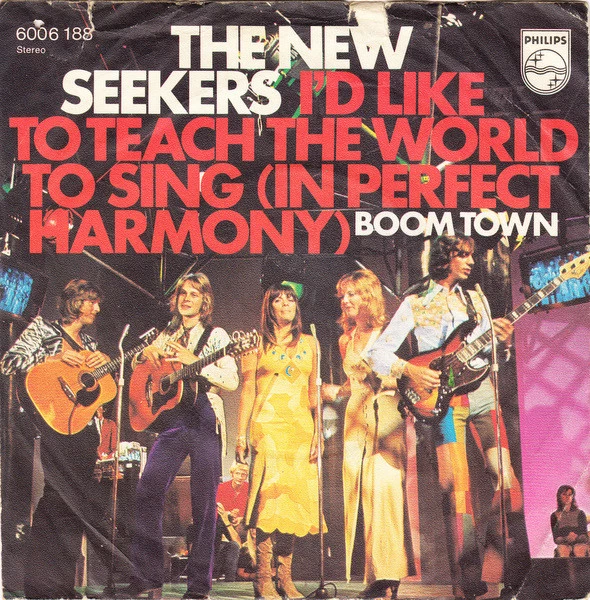 I'd Like To Teach The World To Sing (In Perfect Harmony) / Boom Town