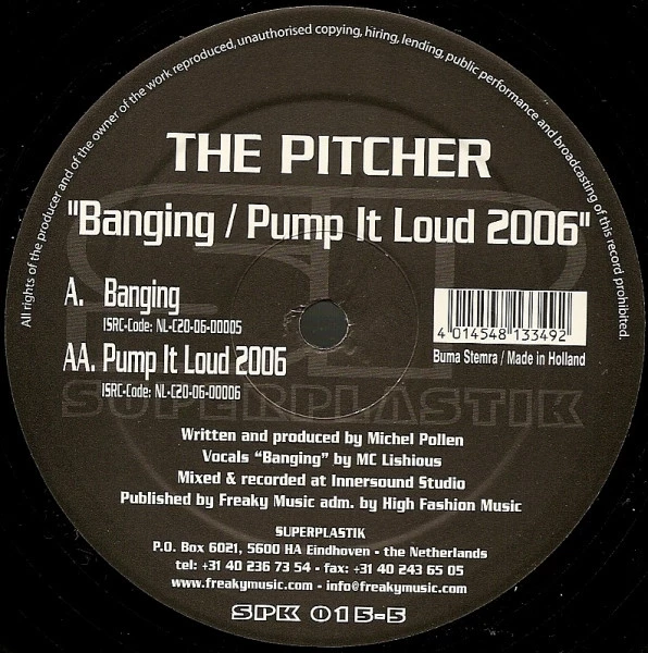 Item Banging / Pump It Loud 2006 product image