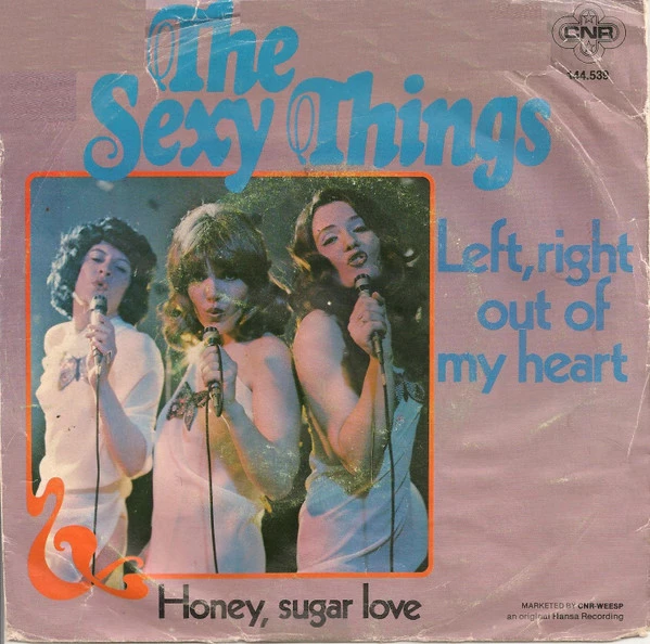 Item Left, Right Out Of My Heart / Honey, Sugar Love / Honey, Sugar Love product image