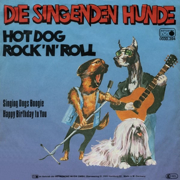 Item Hot Dog Rock 'N' Roll / Singing Dogs Boogie product image