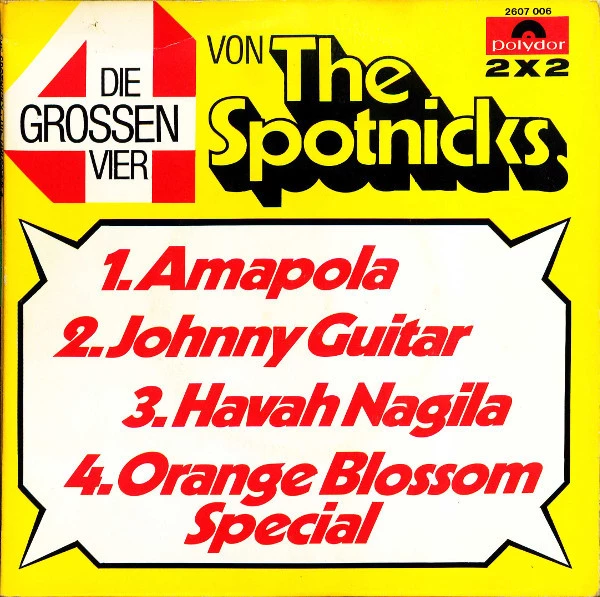 Item Die Grossen Vier Von The Spotnicks / Johnny Guitar product image