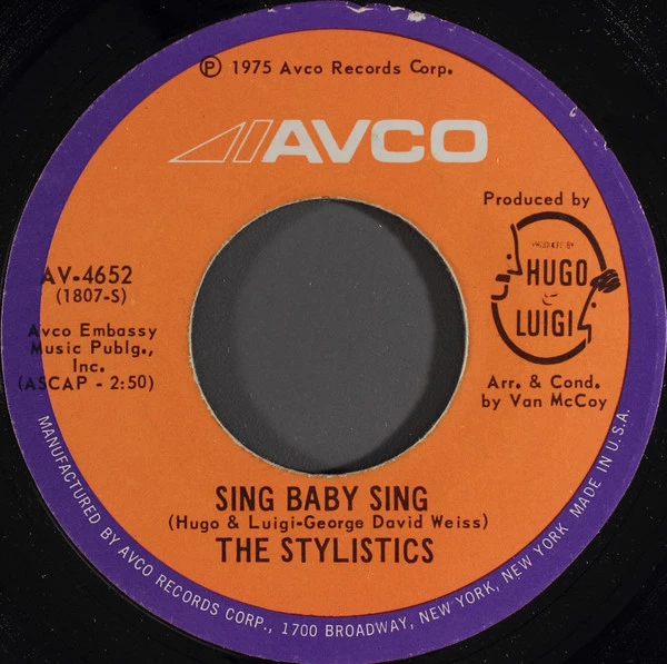 Item Sing Baby Sing / Thank You Baby / Thank You Baby product image