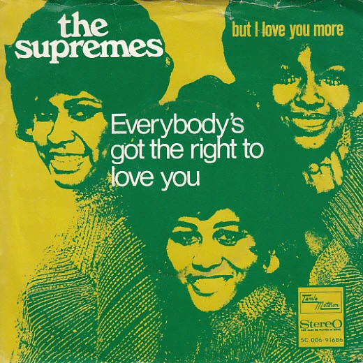 Item Everybody's Got The Right To Love  / But I Love You More product image