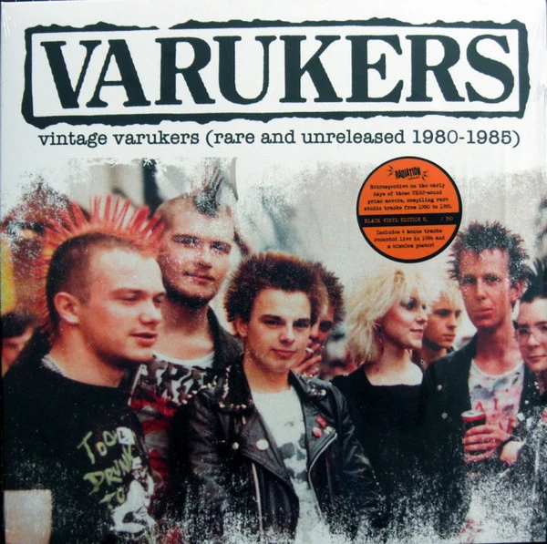 Item Vintage Varukers (Rare And Unreleased 1980 - 1985) product image