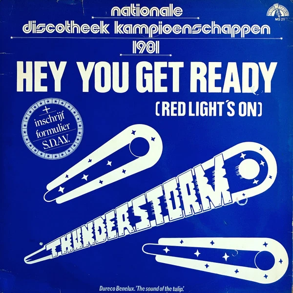 Item Hey You Get Ready (Red Light's On) / Reggae Time product image