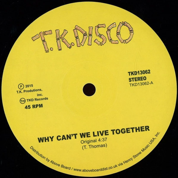 Item Why Can't We Live Together product image