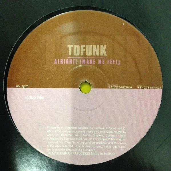 Item Alright! (Make Me Feel) product image