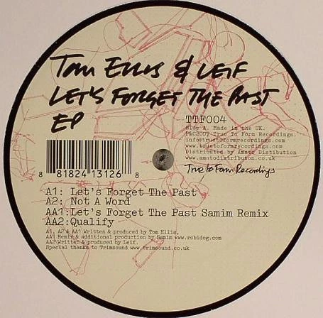 Item Let's Forget The Past EP product image