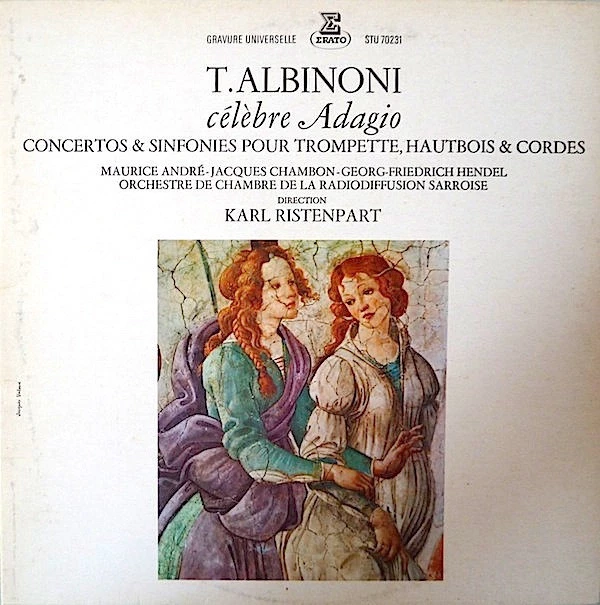 Célèbre Adagio - Concertos & Sinfonies Pour Trompette, Hautbois & Cordes