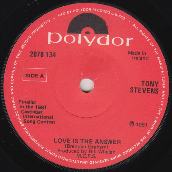 Love Is The Answer / Stop Me