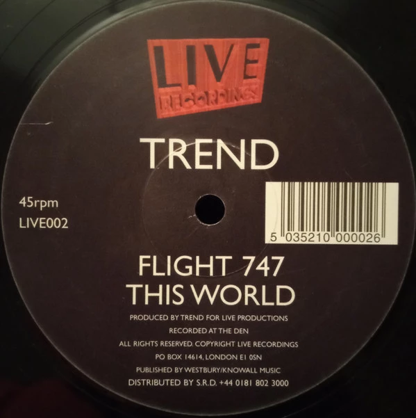 Item Flight 747 / This World product image