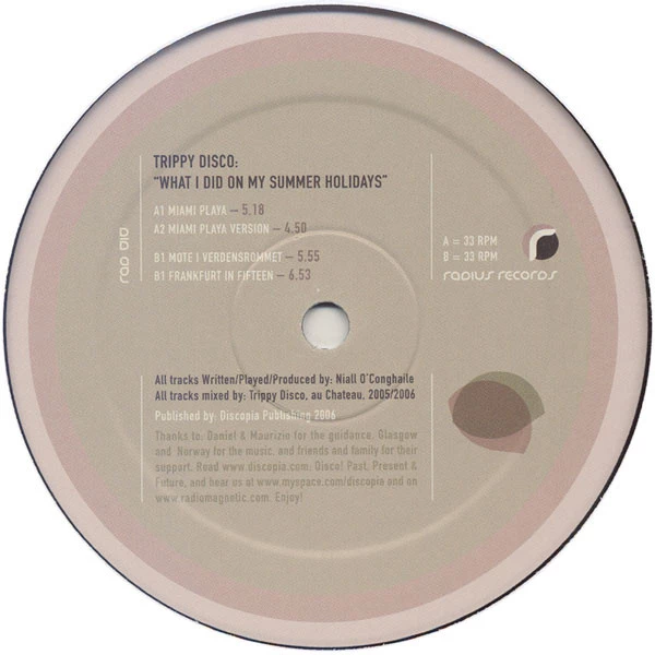 Image of the ordered vinyl