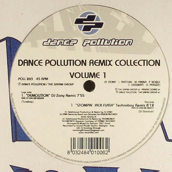 Item Dance Pollution Remix Collection Volume 1 product image