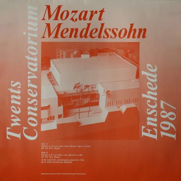 Item Twents Conservatorium 1987 Mozart Mendelssohn product image