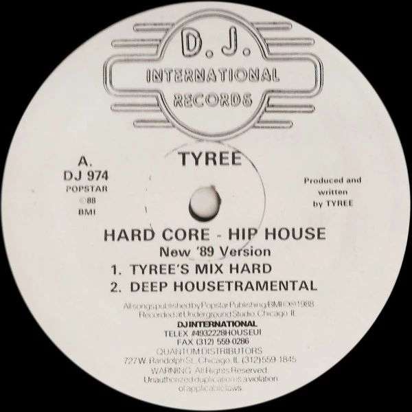 Item Hard Core - Hip House (New '89 Version) product image