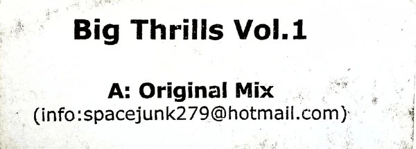 Item Big Thrills Vol. 1 product image