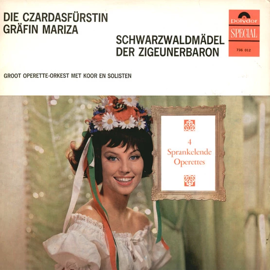 Item Die Czardasfüstin / Gräfin Mariza / Schwarzwaldmädel / Der Zigeunerbaron product image