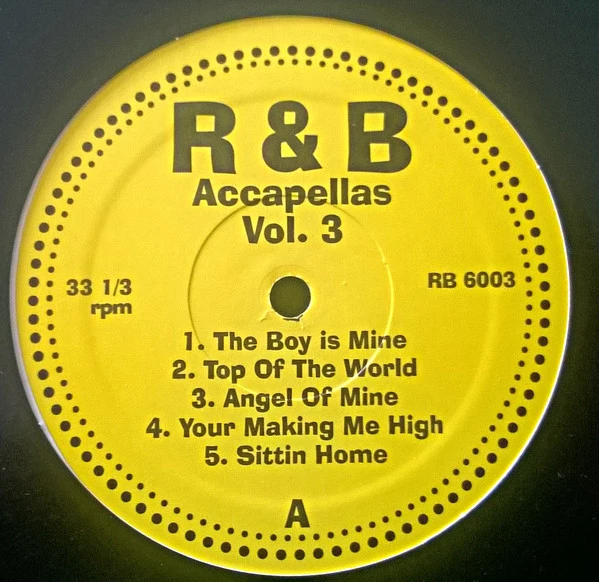 Item R&B Accapellas Vol. 3 product image