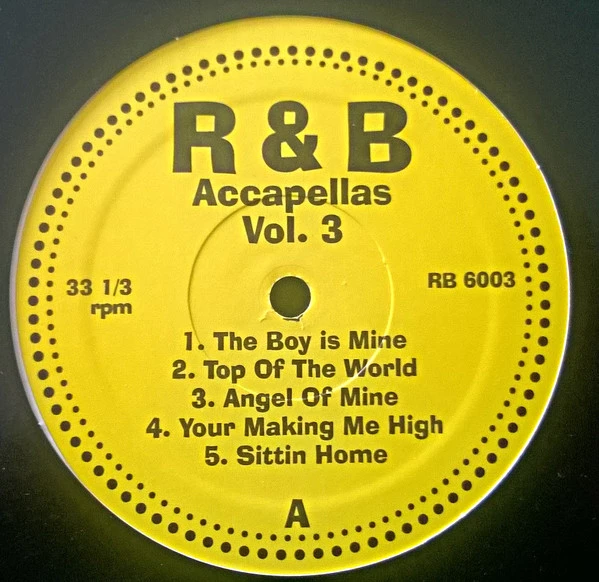 R&B Accapellas Vol. 3