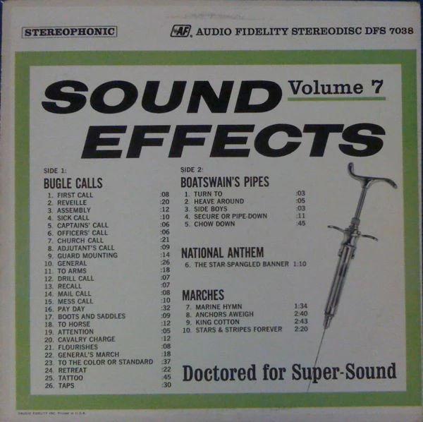 Sound Effects, Volume 7