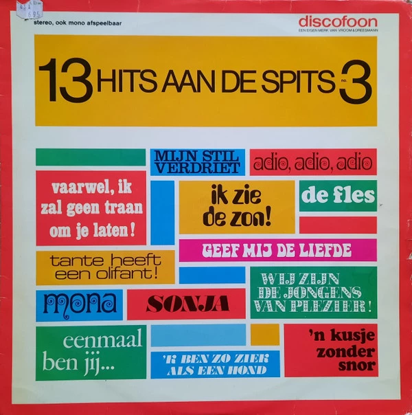 13 Hits Aan De Spits 3