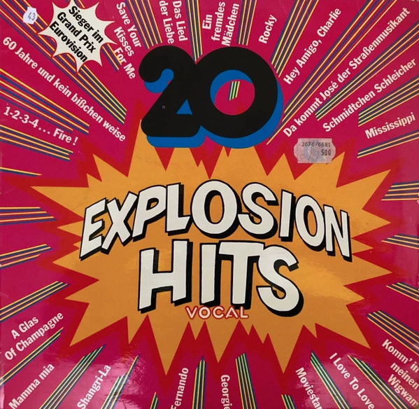 Item 20 Explosion Hits - Vocal product image