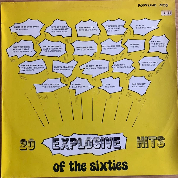 20 Explosive Hits Of The Sixties