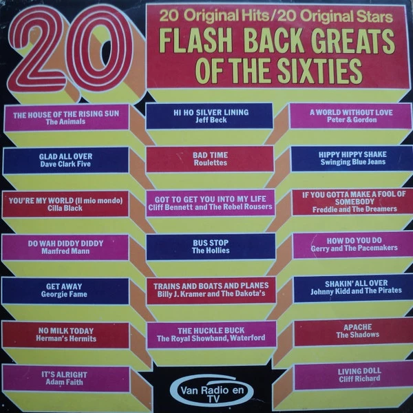 Item 20 Flashback Greats Of The Sixties  product image