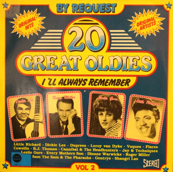 Item 20 Great Oldies I'll Always Remember Vol 2 product image