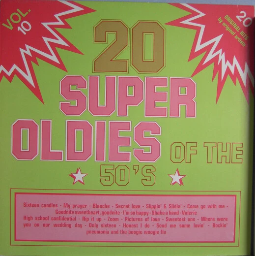 Item 20 Super Oldies Of The 50' S Vol. 10 product image