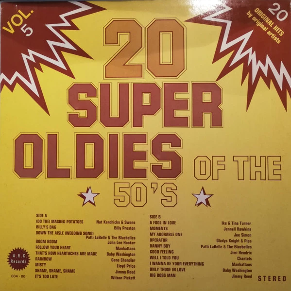 20 Super Oldies Of The 50's Vol. 5