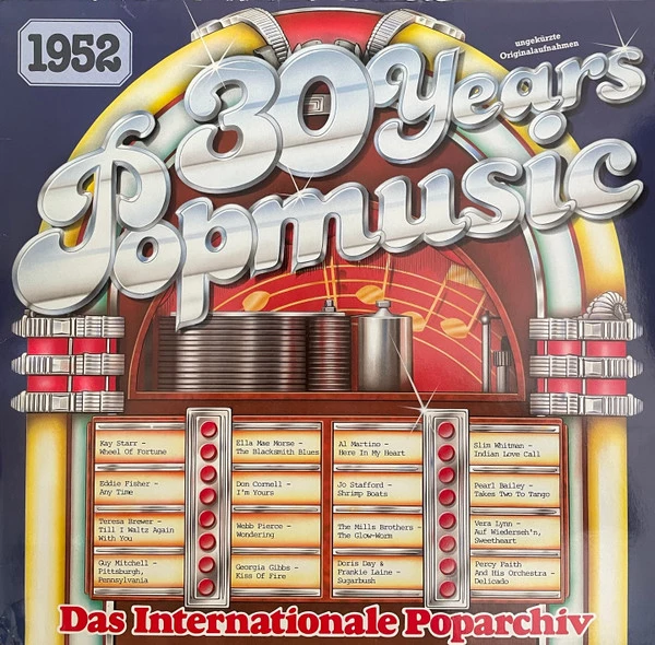 Item 30 Years Popmusic 1952 product image