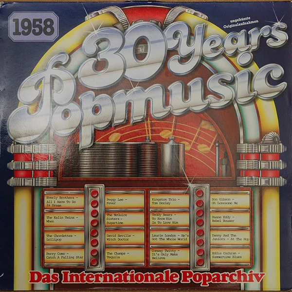 30 Years Popmusic 1958