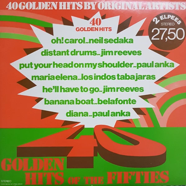 40 Golden Hits Of The Fifties